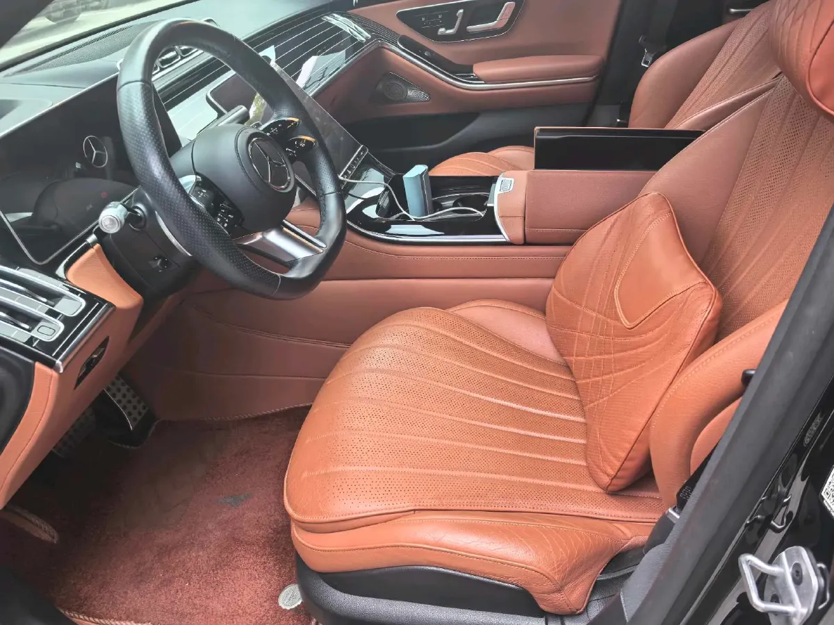 2023 Mercedes-Benz S Class 2.5T 367HP L6 9AT,autocango,china used car exporter,china ev exporter,chinese used car exporter,chinese used ev exporter