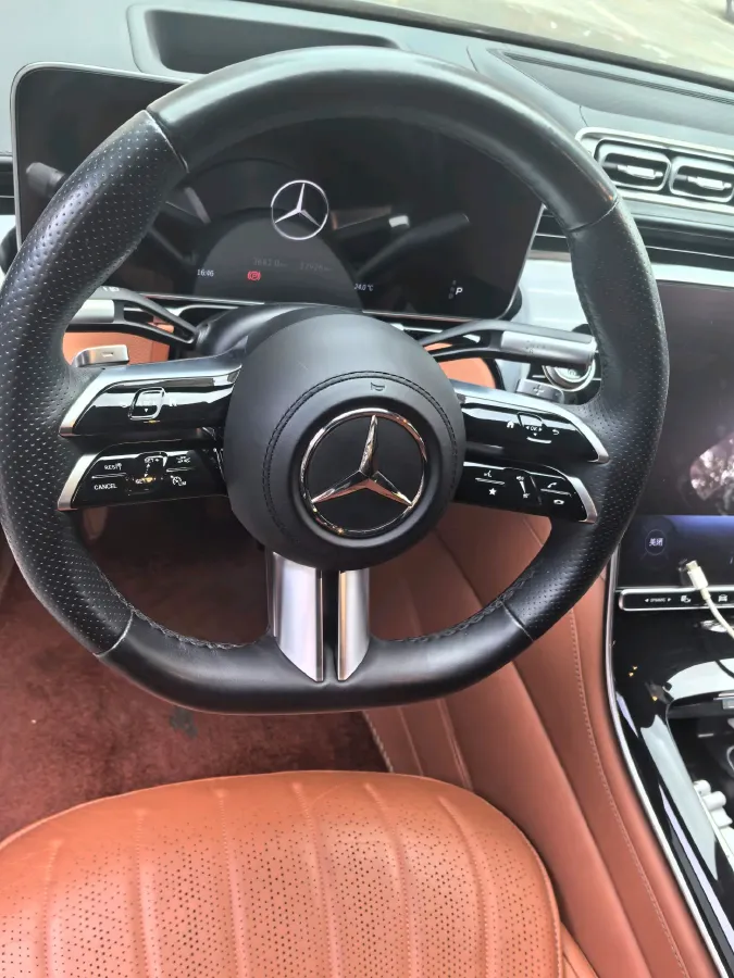 2023 Mercedes-Benz S Class 2.5T 367HP L6 9AT,autocango,china used car exporter,china ev exporter,chinese used car exporter,chinese used ev exporter