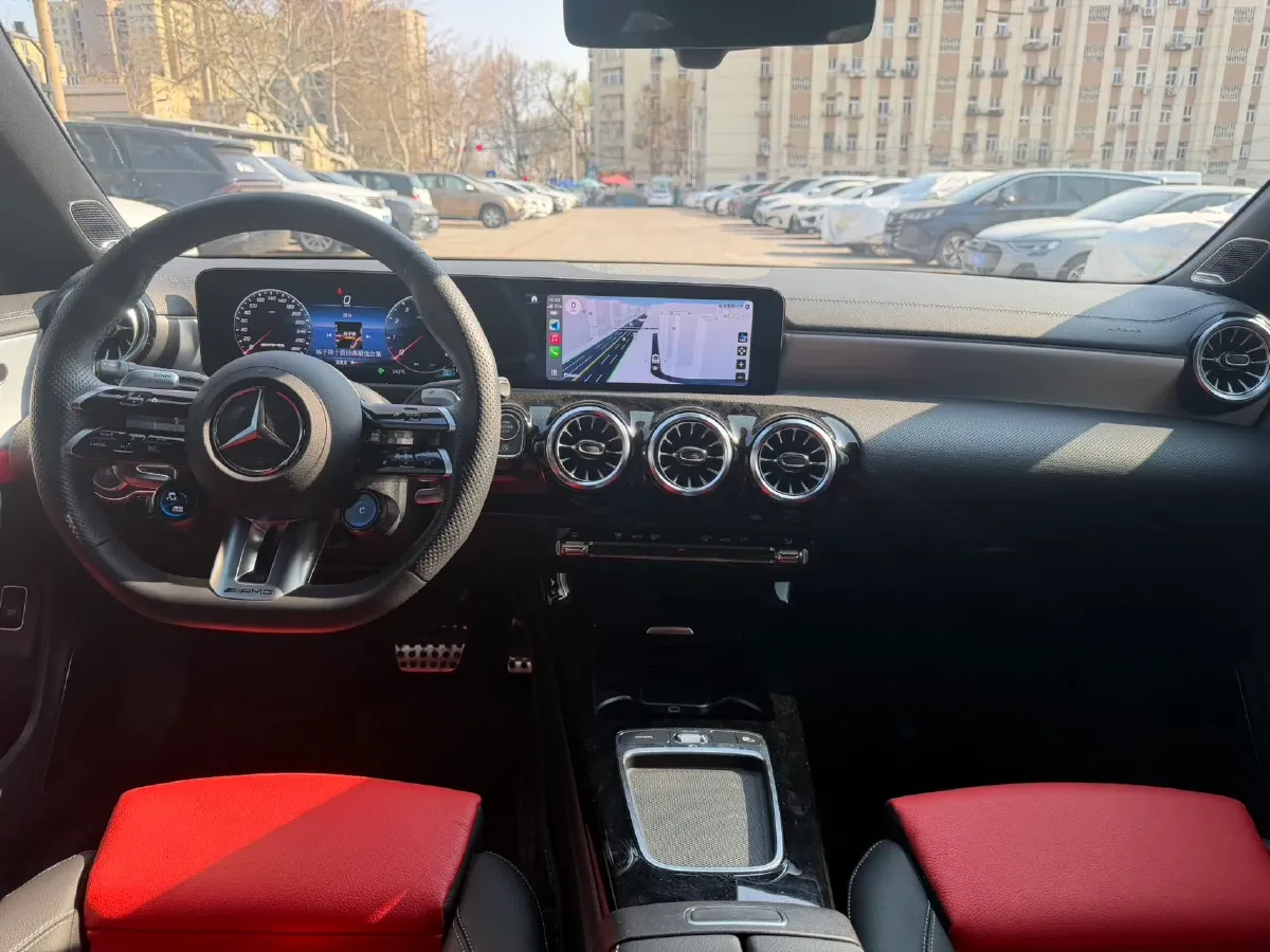 2024 Mercedes-Benz CLA AMG 2.0T 306HP L4 8DCT,autocango,china used car exporter,china ev exporter,chinese used car exporter,chinese used ev exporter