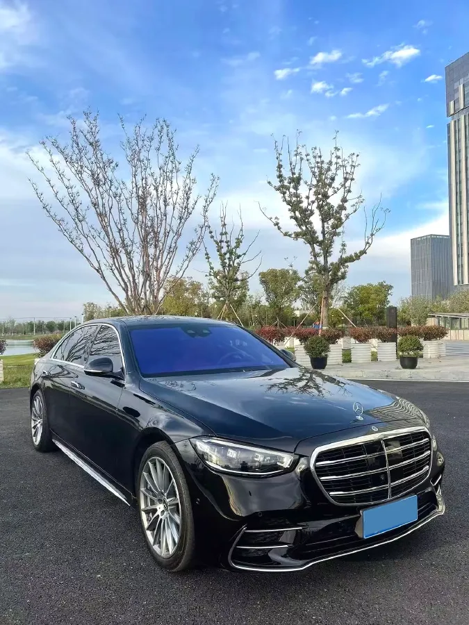 2023 Mercedes-Benz S Class 2.5T 367HP L6 9AT,autocango,china used car exporter,china ev exporter,chinese used car exporter,chinese used ev exporter
