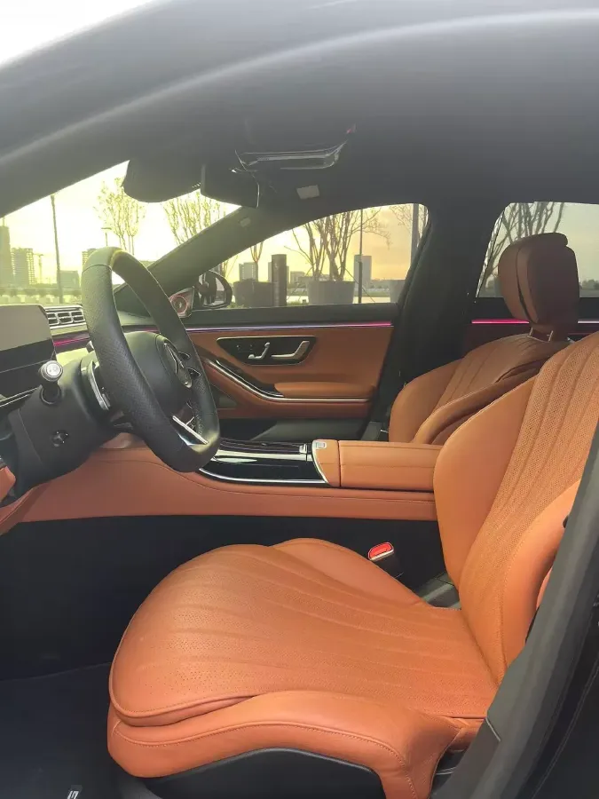 2023 Mercedes-Benz S Class 2.5T 367HP L6 9AT,autocango,china used car exporter,china ev exporter,chinese used car exporter,chinese used ev exporter