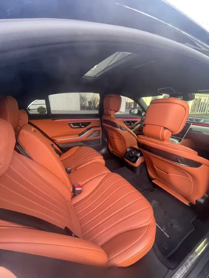 2023 Mercedes-Benz S Class 2.5T 367HP L6 9AT,autocango,china used car exporter,china ev exporter,chinese used car exporter,chinese used ev exporter