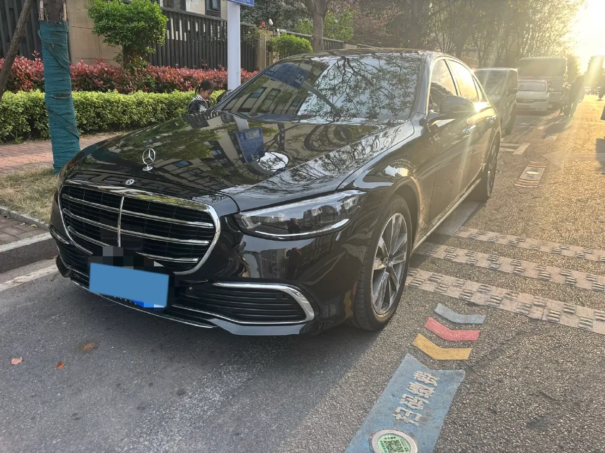 2023 Mercedes-Benz S Class 2.5T 313HP L6 9AT,autocango,china used car exporter,china ev exporter,chinese used car exporter,chinese used ev exporter