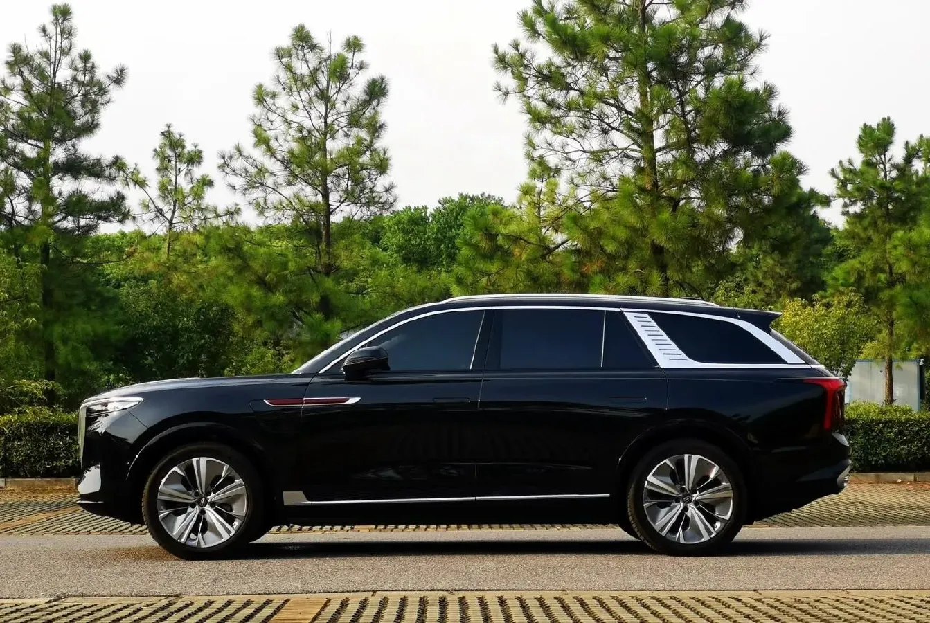2021 HongQi E-HS9 BEV 99KWH,autocango,china used car exporter,china ev exporter,chinese used car exporter,chinese used ev exporter