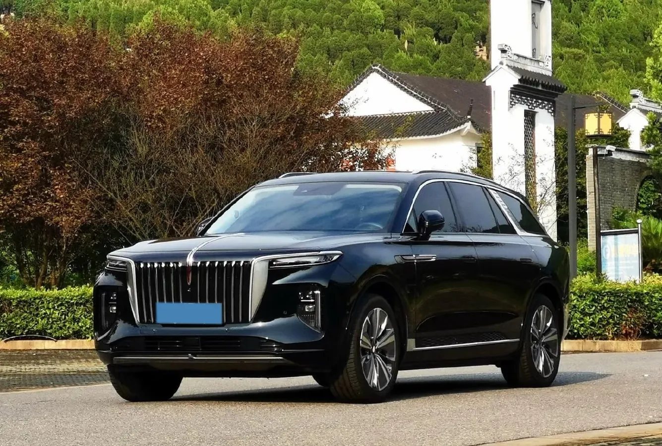 2021 HongQi E-HS9 BEV 99KWH,autocango,china used car exporter,china ev exporter,chinese used car exporter,chinese used ev exporter