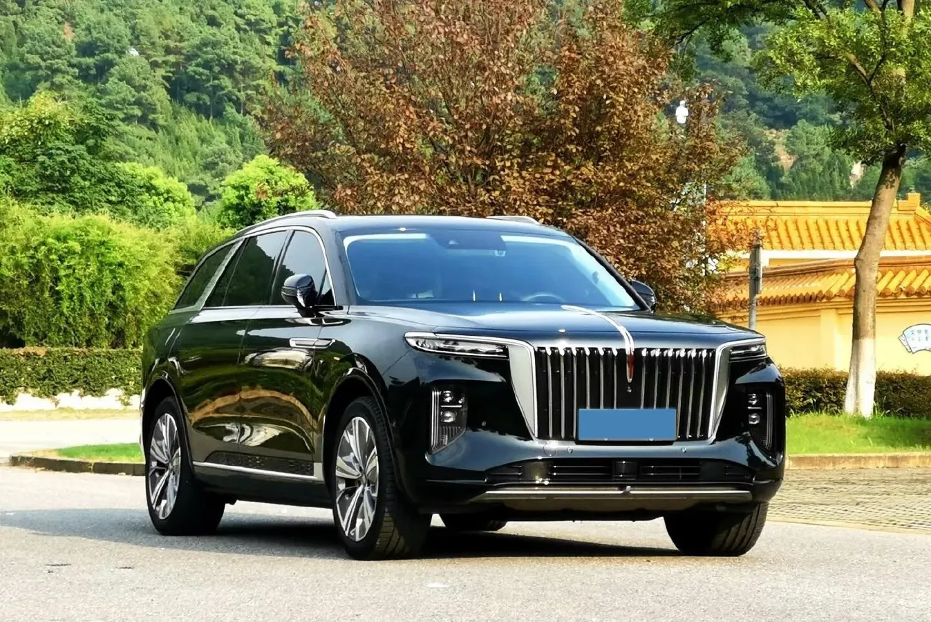2021 HongQi E-HS9 BEV 99KWH,autocango,china used car exporter,china ev exporter,chinese used car exporter,chinese used ev exporter