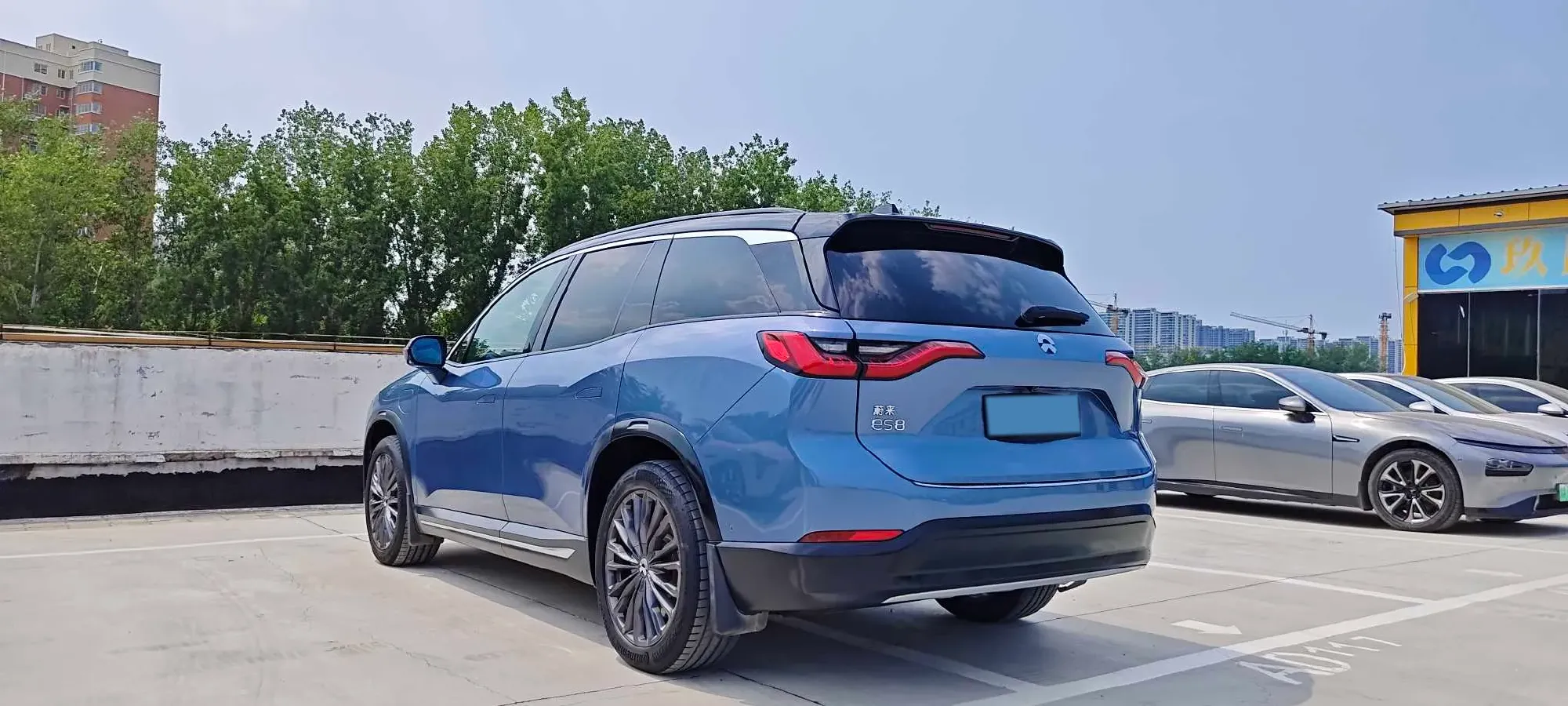 2018 NIO ES8 BEV 70KWH,autocango,china used car exporter,china ev exporter,chinese used car exporter,chinese used ev exporter