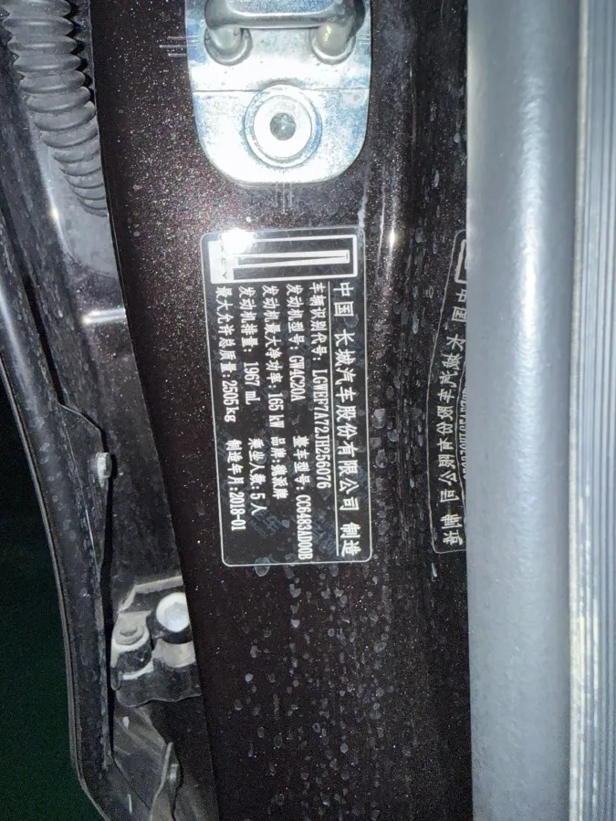 2017 WEY VV7 2.0T 234HP L4 7DCT,autocango,china used car exporter,china ev exporter,chinese used car exporter,chinese used ev exporter