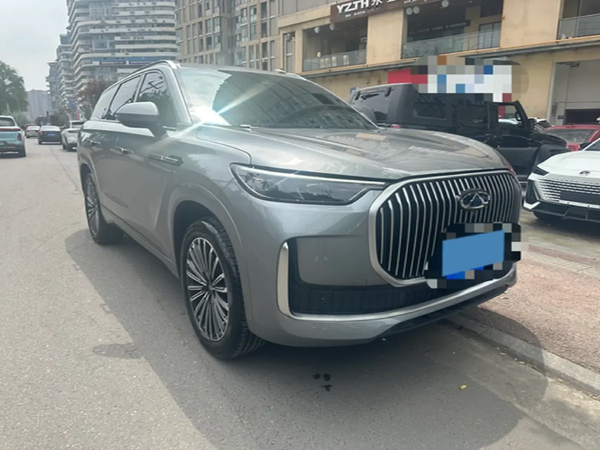 2025 Chery Tiggo 9 2.0T 261HP L4 7DCT,autocango,china used car exporter,china ev exporter,chinese used car exporter,chinese used ev exporter