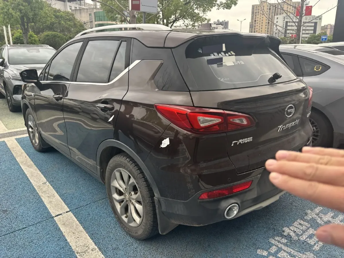 2017 GAC Trumpchi GS3 1.5L 114HP L4 5MT,autocango,china used car exporter,china ev exporter,chinese used car exporter,chinese used ev exporter