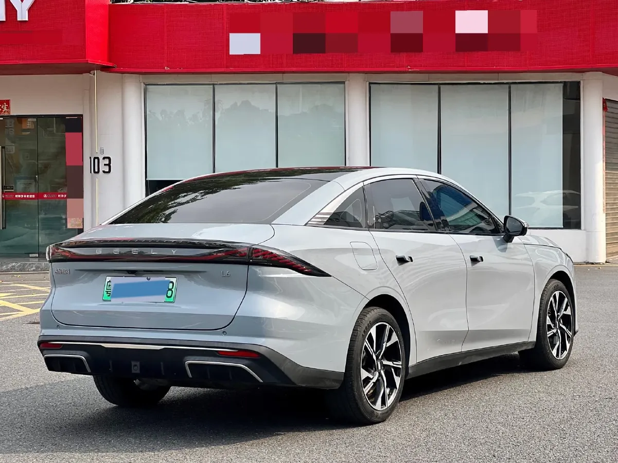 2023 Geely Galaxy L6 1.5T 163HP L4 3DHT PHEV,autocango,china used car exporter,china ev exporter,chinese used car exporter,chinese used ev exporter