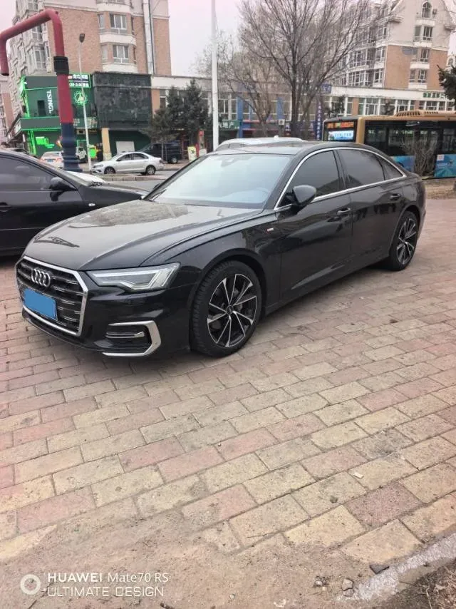 2023 Audi A6L 2.0T 190HP L4 7DCT,autocango,china used car exporter,china ev exporter,chinese used car exporter,chinese used ev exporter