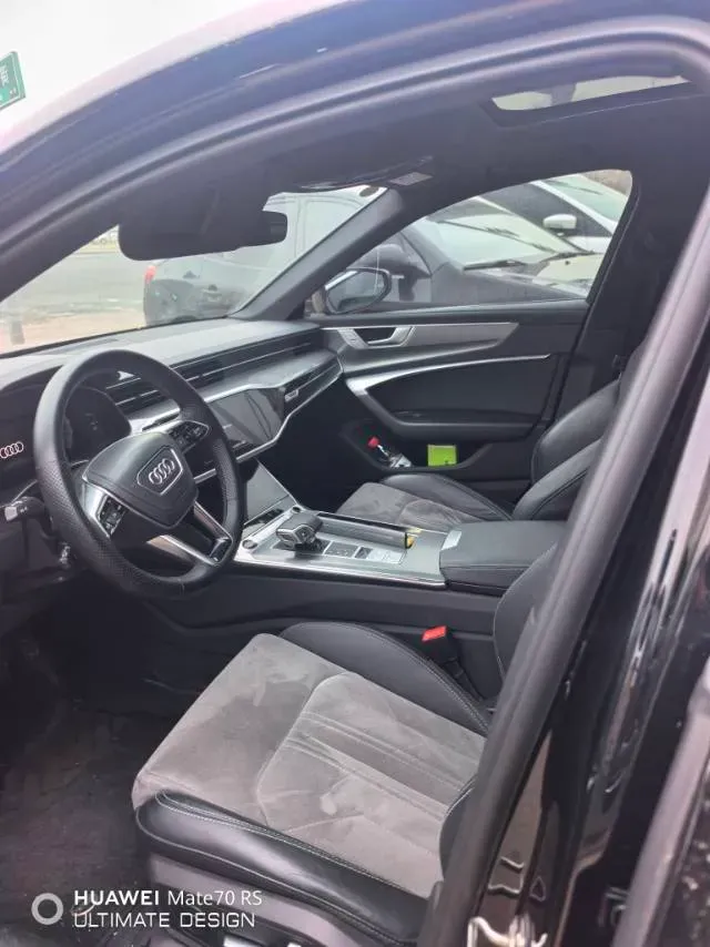 2023 Audi A6L 2.0T 190HP L4 7DCT,autocango,china used car exporter,china ev exporter,chinese used car exporter,chinese used ev exporter