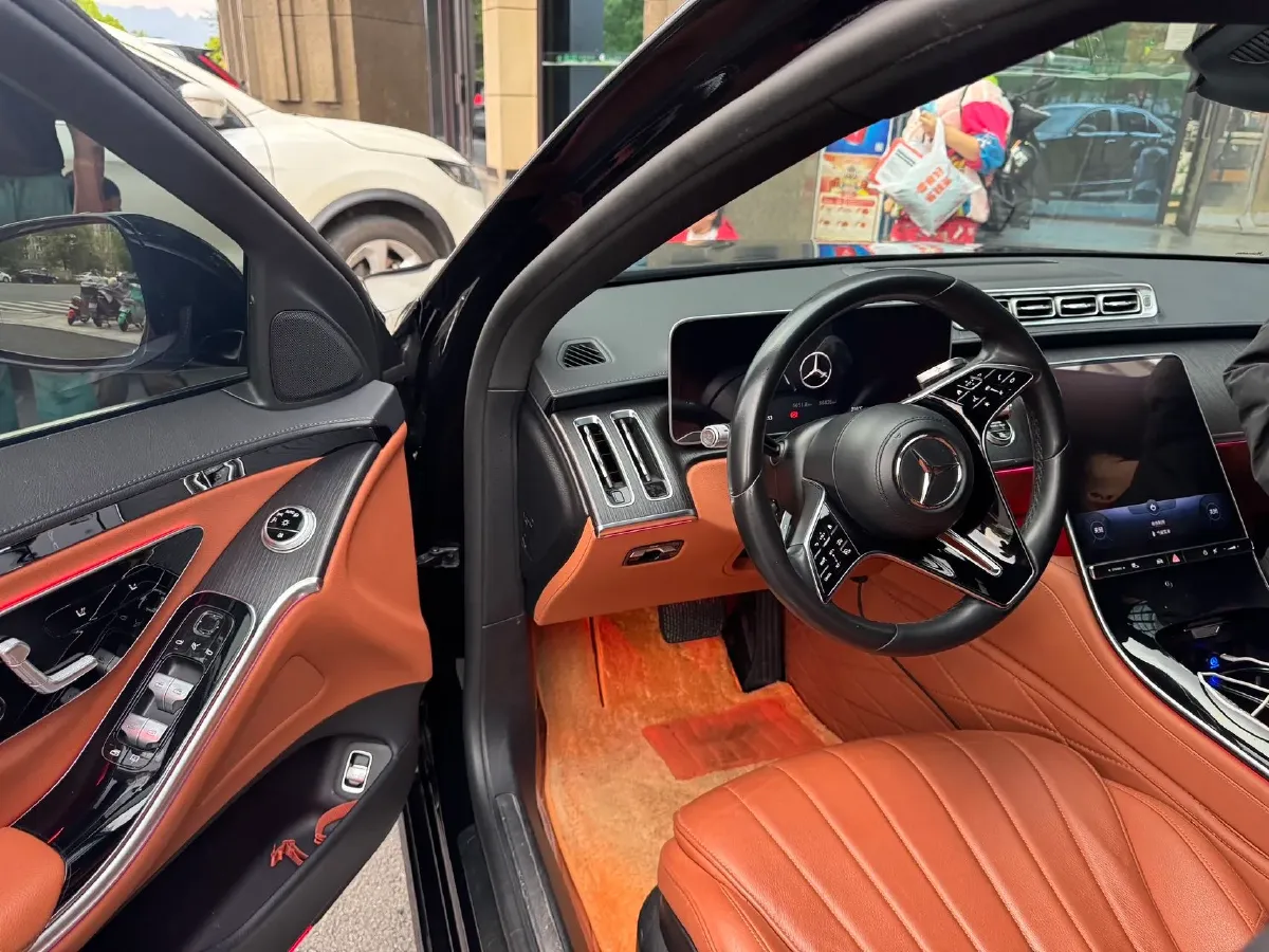 2022 Mercedes-Benz S Class 2.5T 313HP L6 9AT,autocango,china used car exporter,china ev exporter,chinese used car exporter,chinese used ev exporter