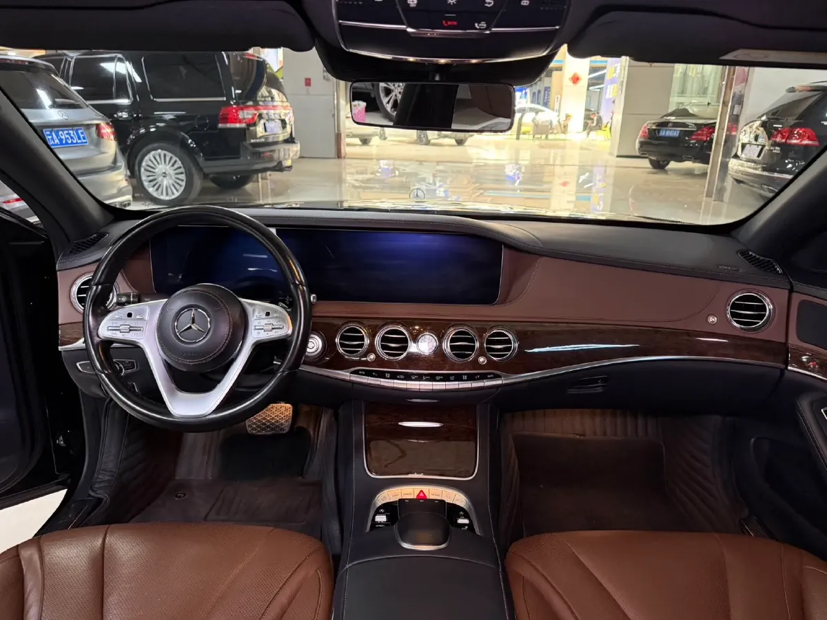 2020 Mercedes-Benz S Class 3.0T 299HP L6 9AT,autocango,china used car exporter,china ev exporter,chinese used car exporter,chinese used ev exporter
