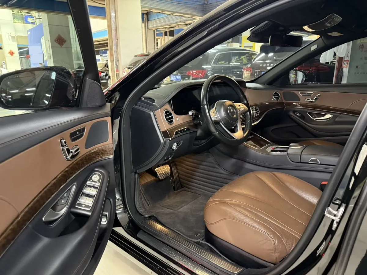 2020 Mercedes-Benz S Class 3.0T 299HP L6 9AT,autocango,china used car exporter,china ev exporter,chinese used car exporter,chinese used ev exporter