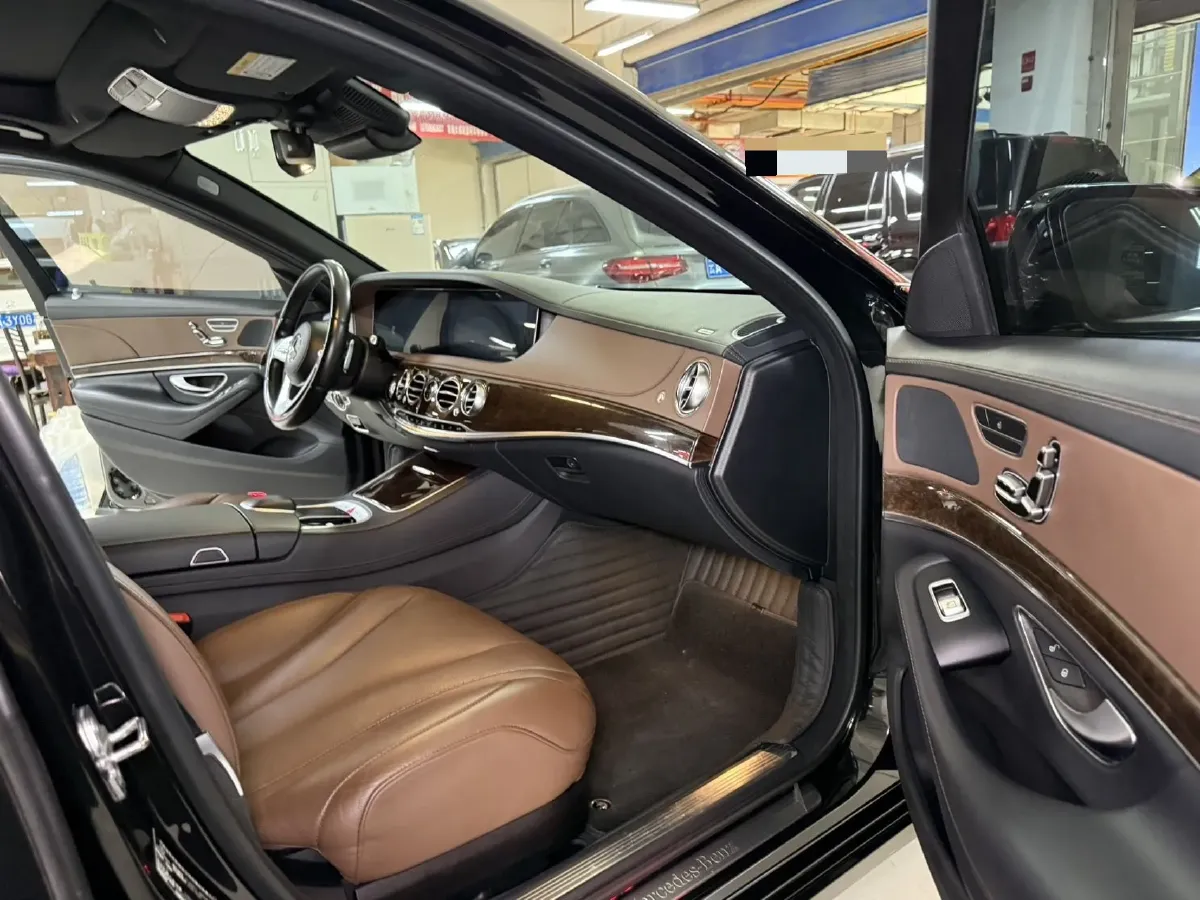 2020 Mercedes-Benz S Class 3.0T 299HP L6 9AT,autocango,china used car exporter,china ev exporter,chinese used car exporter,chinese used ev exporter