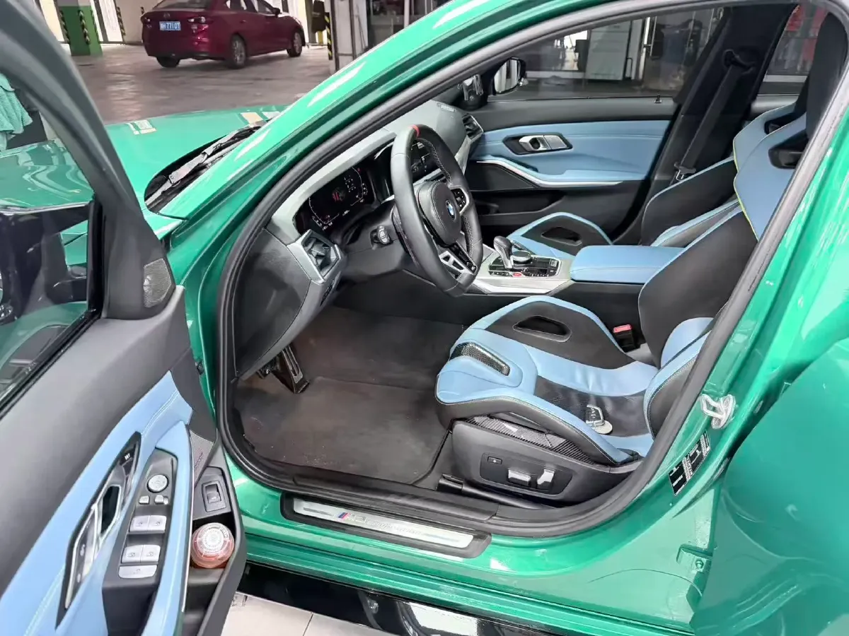 2021 BMW M3 3.0T 510HP L6 8AT,autocango,china used car exporter,china ev exporter,chinese used car exporter,chinese used ev exporter