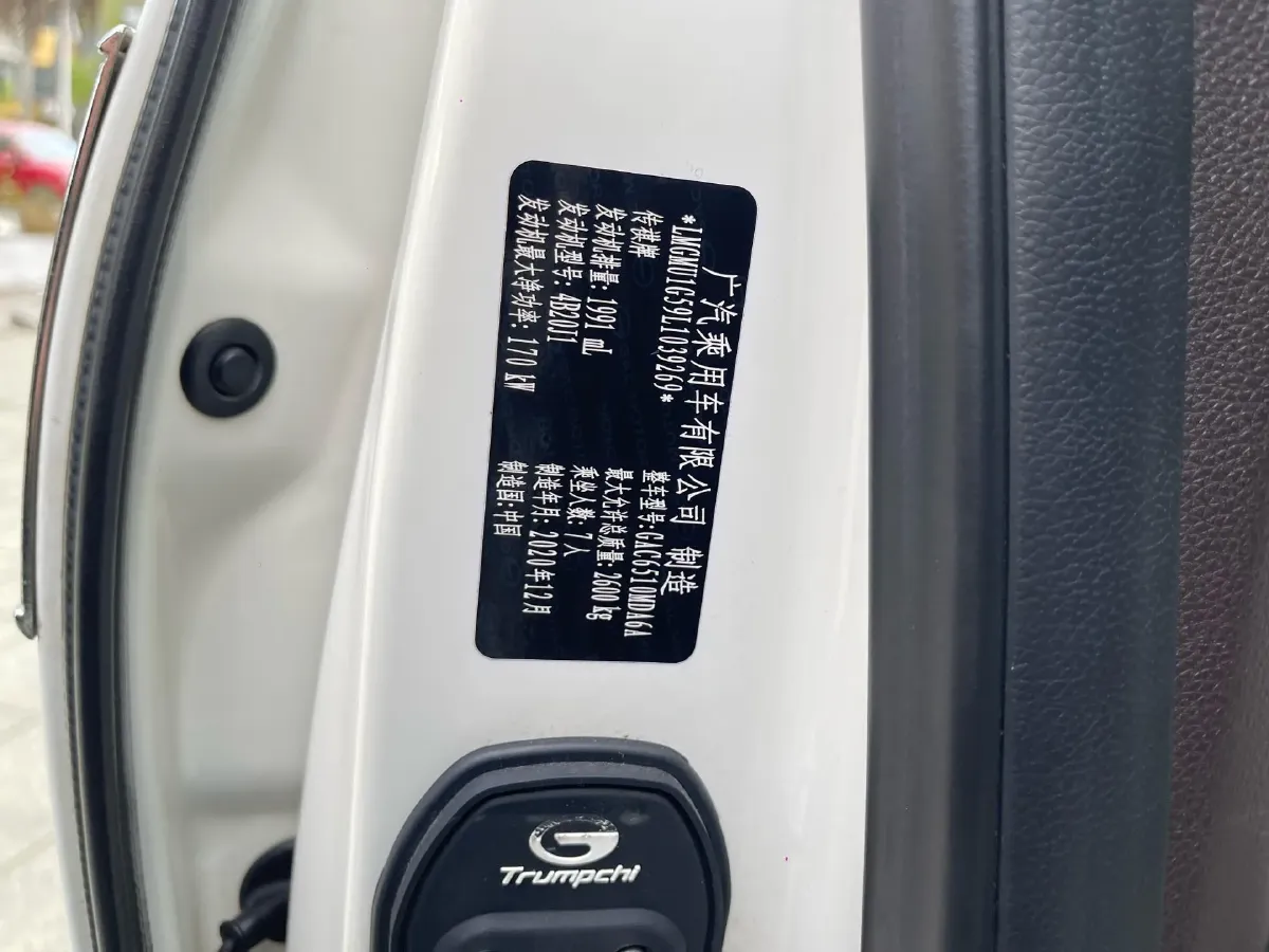 2021 GAC Trumpchi M8 2.0T 252HP L4 8AT,autocango,china used car exporter,china ev exporter,chinese used car exporter,chinese used ev exporter