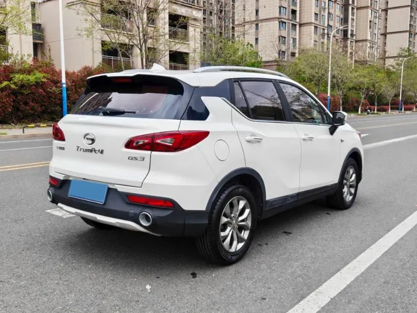 2017 GAC Trumpchi GS3 1.5L 114HP L4 6AT,autocango,china used car exporter,china ev exporter,chinese used car exporter,chinese used ev exporter