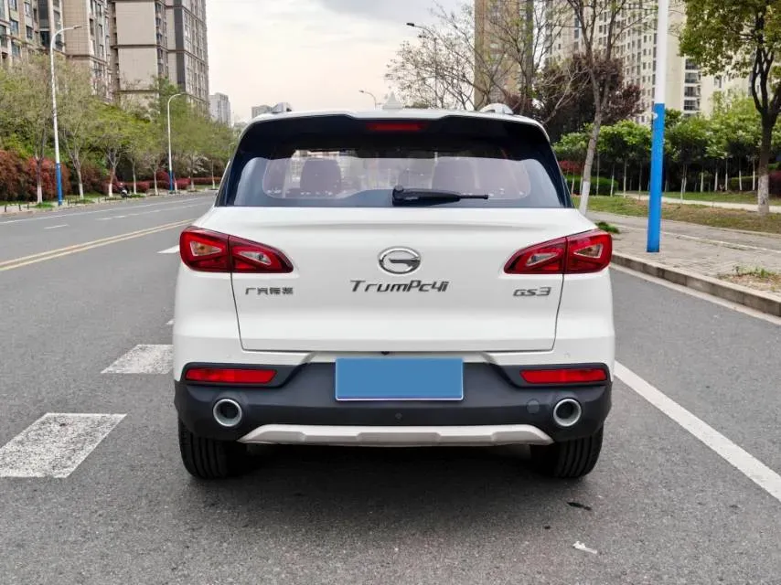 2017 GAC Trumpchi GS3 1.5L 114HP L4 6AT,autocango,china used car exporter,china ev exporter,chinese used car exporter,chinese used ev exporter