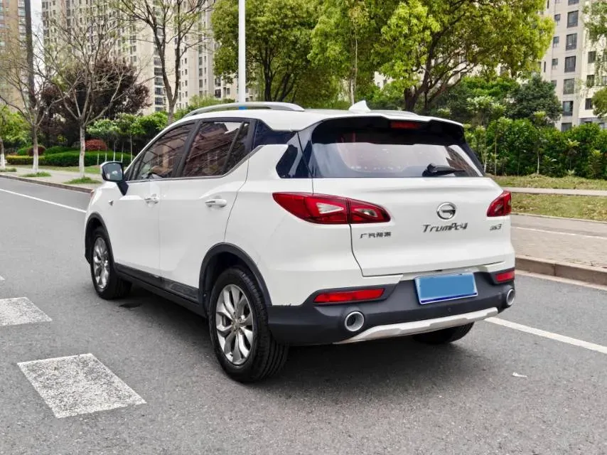 2017 GAC Trumpchi GS3 1.5L 114HP L4 6AT,autocango,china used car exporter,china ev exporter,chinese used car exporter,chinese used ev exporter