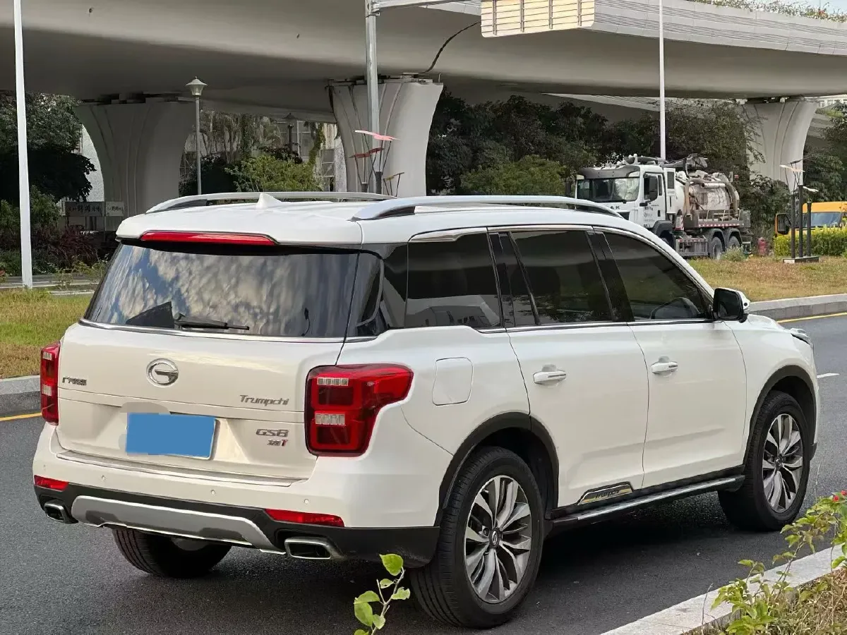 2017 GAC Trumpchi GS8 2.0T 201HP L4 6AT,autocango,china used car exporter,china ev exporter,chinese used car exporter,chinese used ev exporter