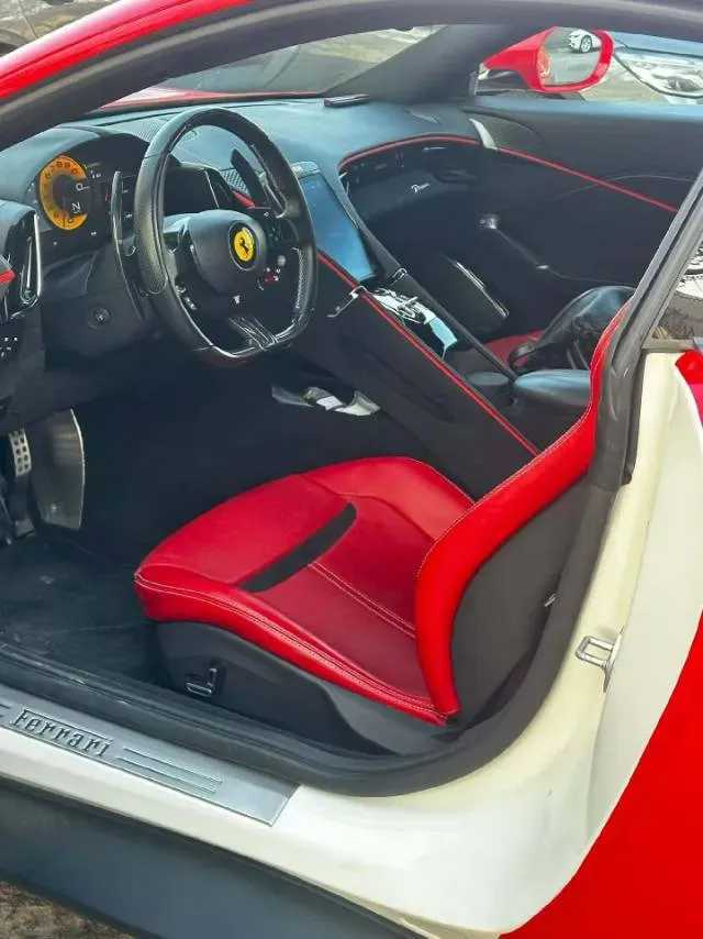 2020 Ferrari Roma 3.9T 620HP V8 8DCT,autocango,china used car exporter,china ev exporter,chinese used car exporter,chinese used ev exporter