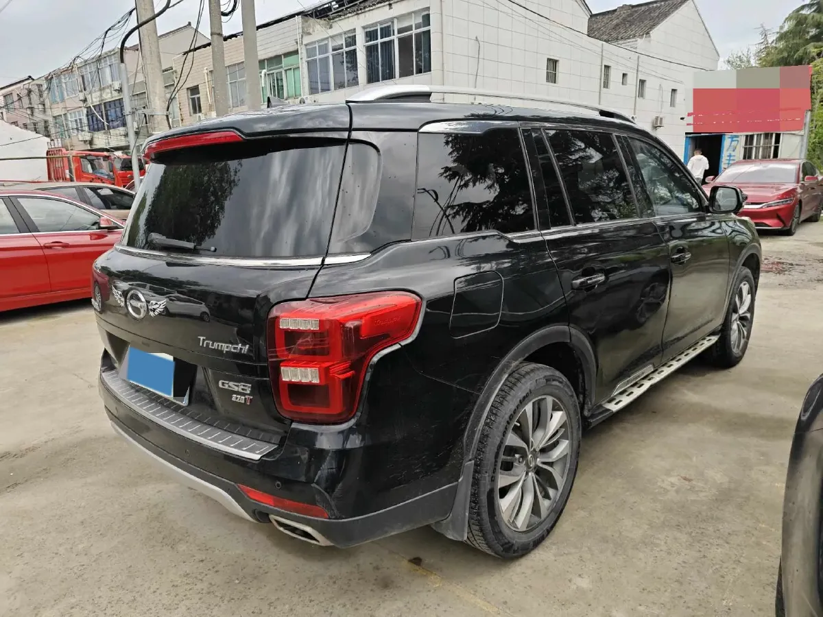 2017 GAC Trumpchi GS8 2.0T 201HP L4 6AT,autocango,china used car exporter,china ev exporter,chinese used car exporter,chinese used ev exporter