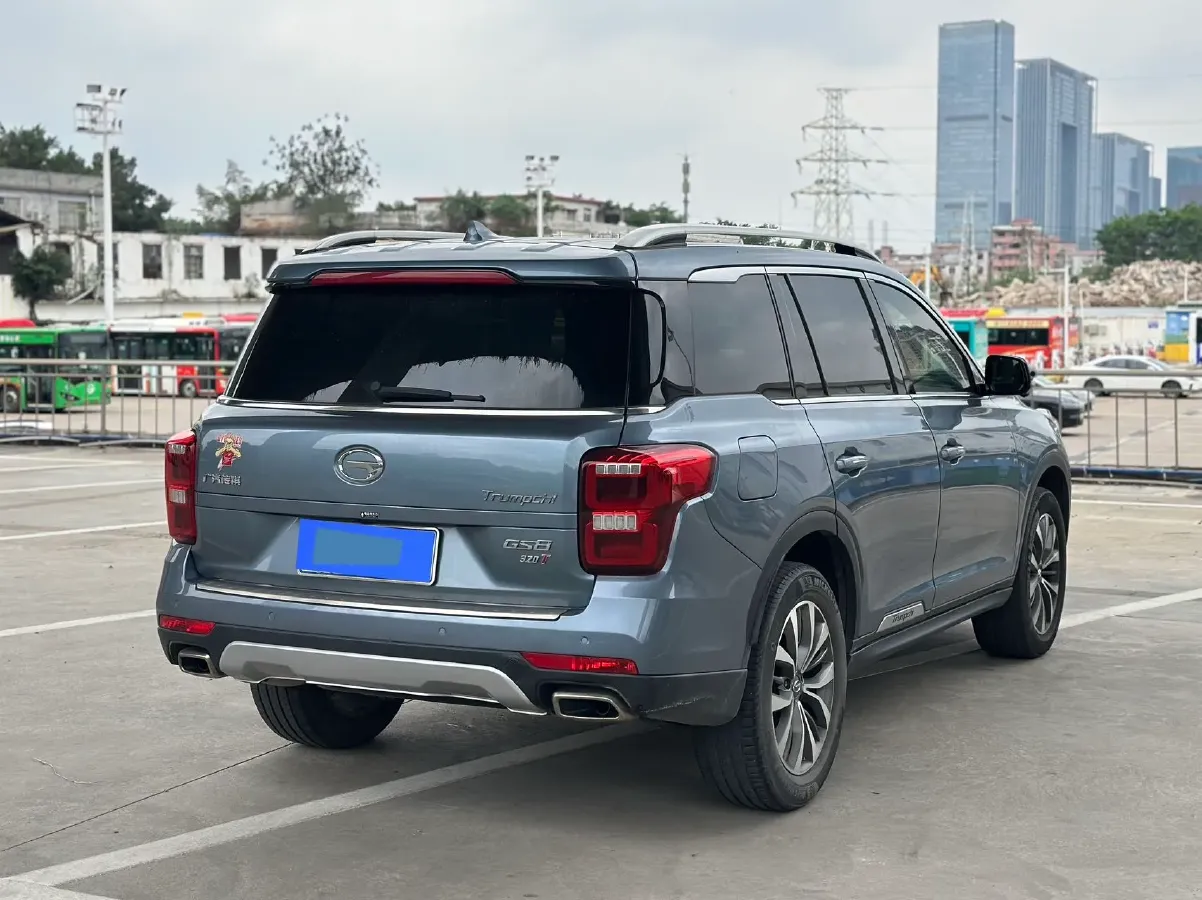 2017 GAC Trumpchi GS8 2.0T 201HP L4 6AT,autocango,china used car exporter,china ev exporter,chinese used car exporter,chinese used ev exporter