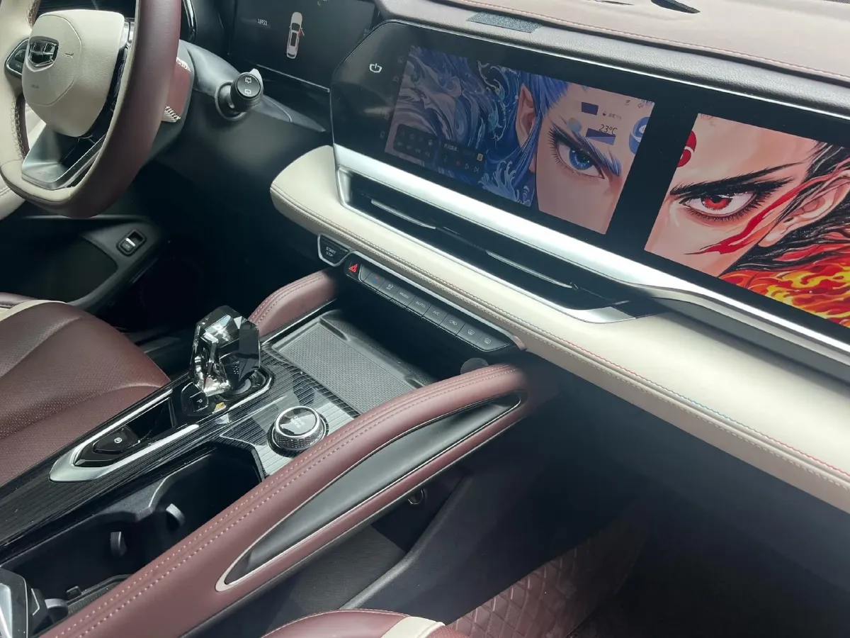 2021 Geely Monjaro 2.0T 218HP L4 7DCT,autocango,china used car exporter,china ev exporter,chinese used car exporter,chinese used ev exporter