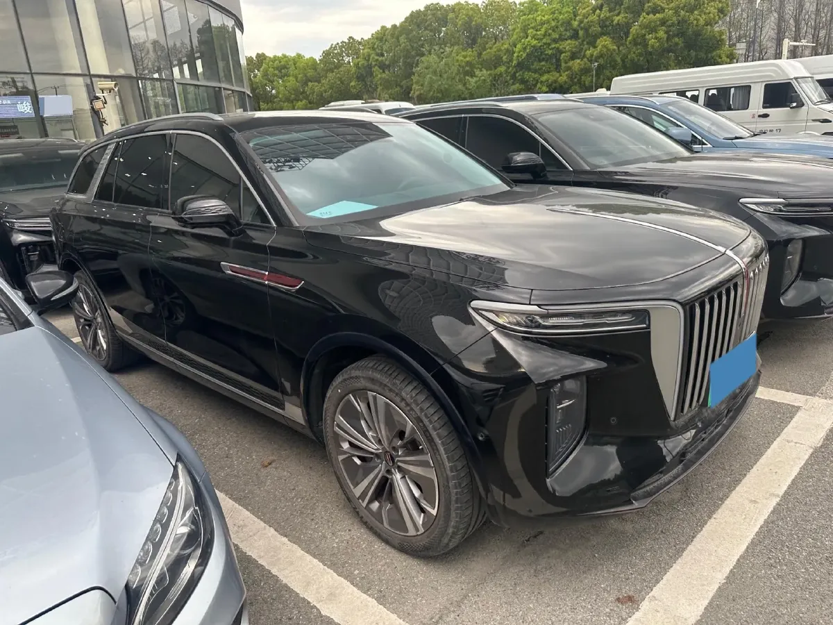 2021 HongQi E-HS9 BEV 84KWH,autocango,china used car exporter,china ev exporter,chinese used car exporter,chinese used ev exporter