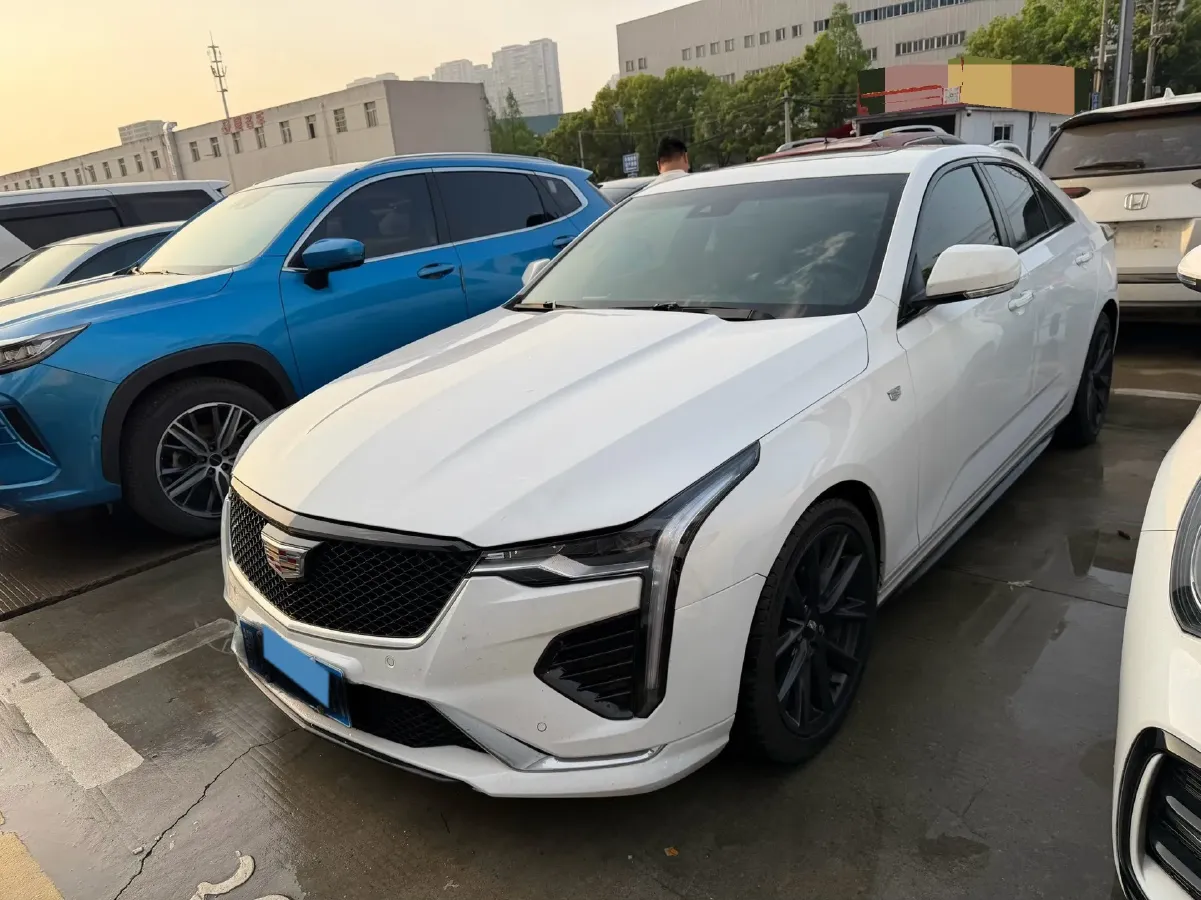 2021 Cadillac CT4 2.0T 237HP L4 8AT,autocango,china used car exporter,china ev exporter,chinese used car exporter,chinese used ev exporter