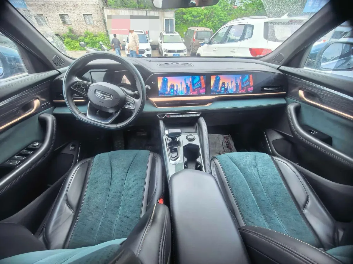 2021 Geely Monjaro 2.0T 218HP L4 7DCT,autocango,china used car exporter,china ev exporter,chinese used car exporter,chinese used ev exporter