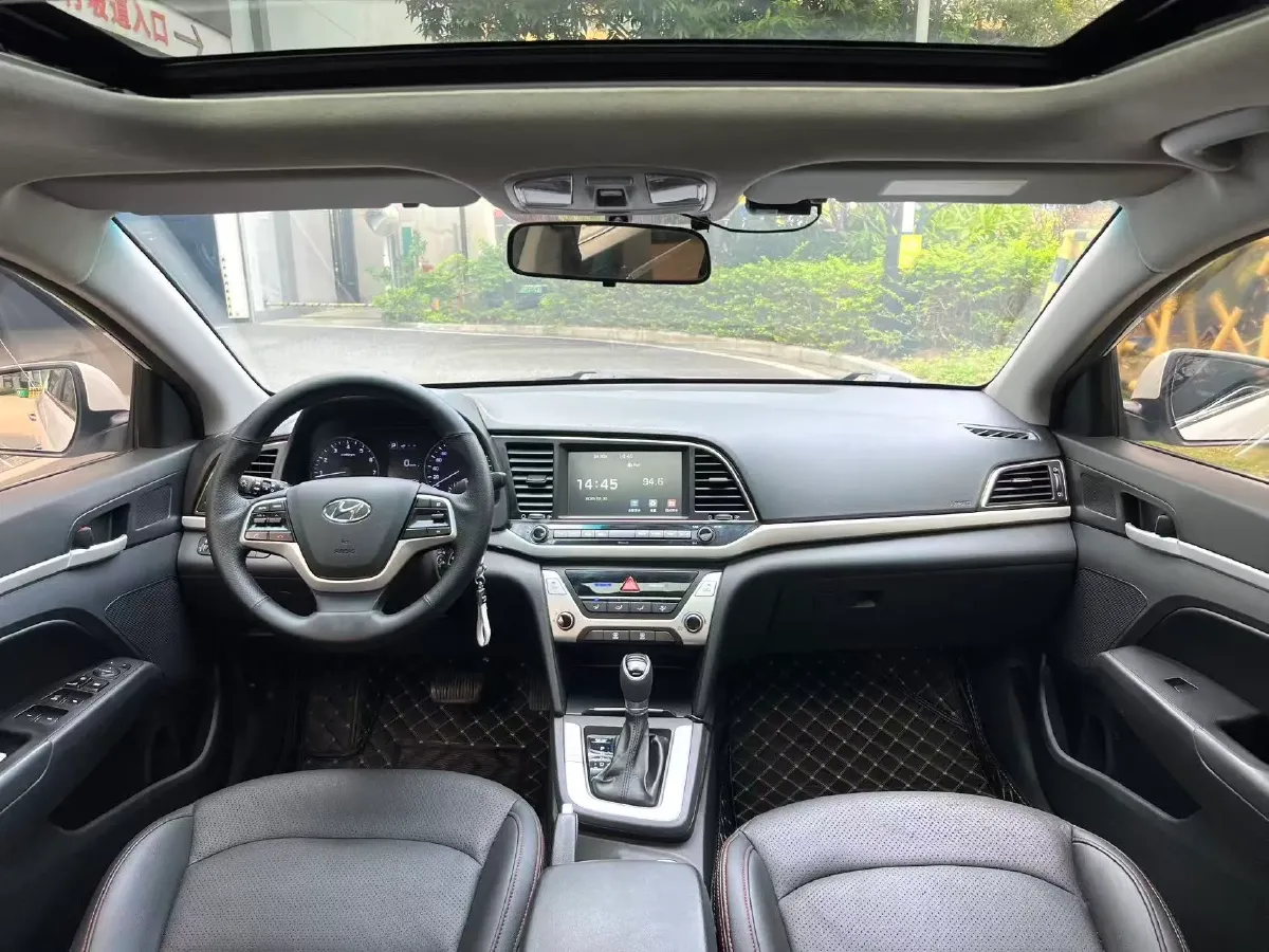 2016 Hyundai Elantra 1.6L 130HP L4 6AT,autocango,china used car exporter,china ev exporter,chinese used car exporter,chinese used ev exporter