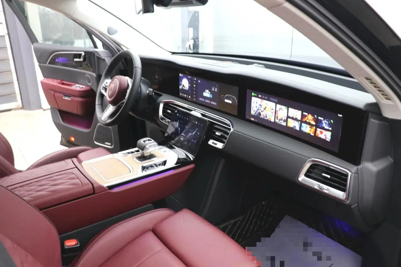 2022 HongQi E-HS9 BEV 120KWH,autocango,china used car exporter,china ev exporter,chinese used car exporter,chinese used ev exporter