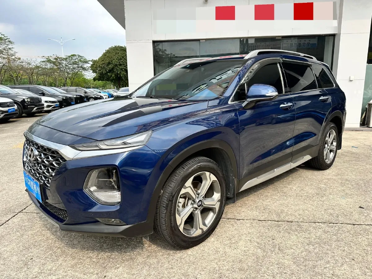 2019 Hyundai Santafe 2.0T 240HP L4 8AT,autocango,china used car exporter,china ev exporter,chinese used car exporter,chinese used ev exporter