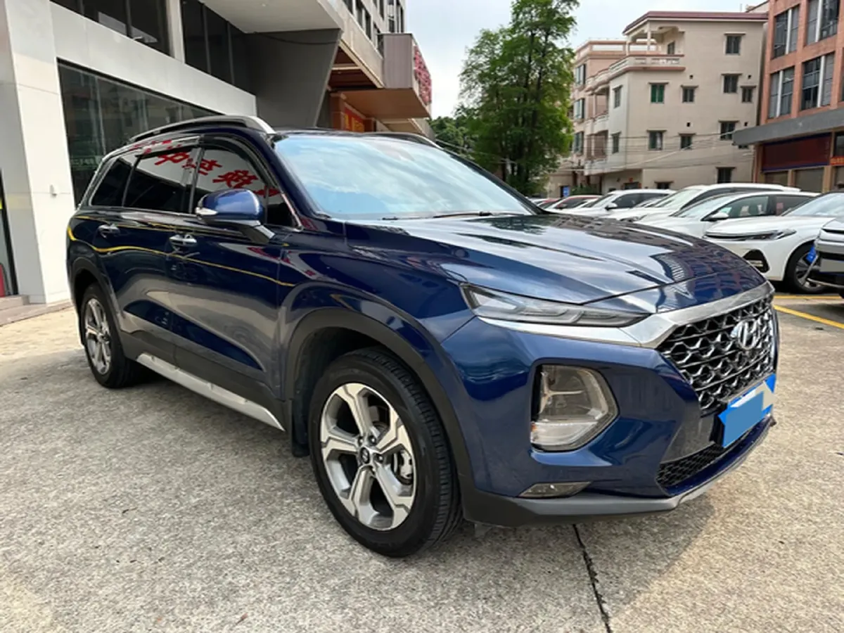 2019 Hyundai Santafe 2.0T 240HP L4 8AT,autocango,china used car exporter,china ev exporter,chinese used car exporter,chinese used ev exporter
