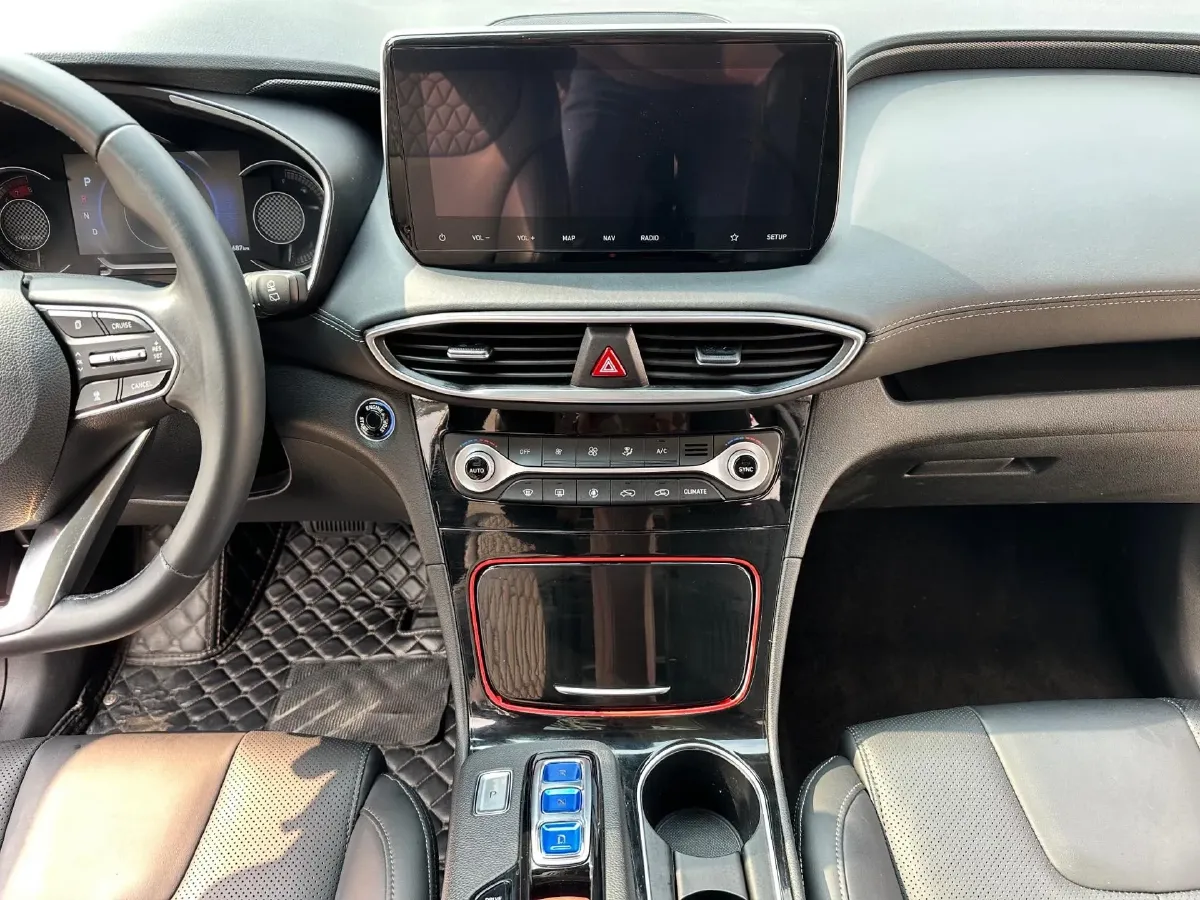 2019 Hyundai Santafe 2.0T 240HP L4 8AT,autocango,china used car exporter,china ev exporter,chinese used car exporter,chinese used ev exporter