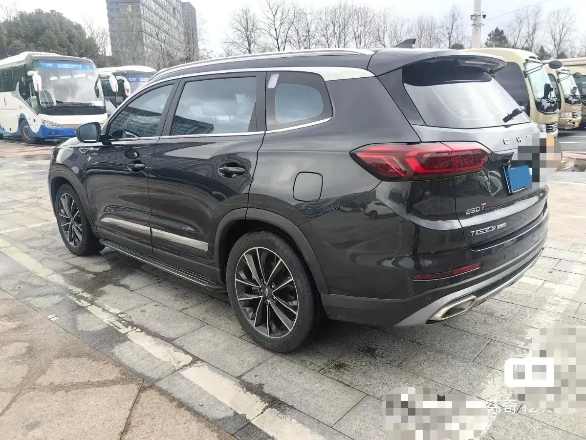 2021 Chery Tiggo 8 Plus 1.6T 197HP L4 7DCT,autocango,china used car exporter,china ev exporter,chinese used car exporter,chinese used ev exporter