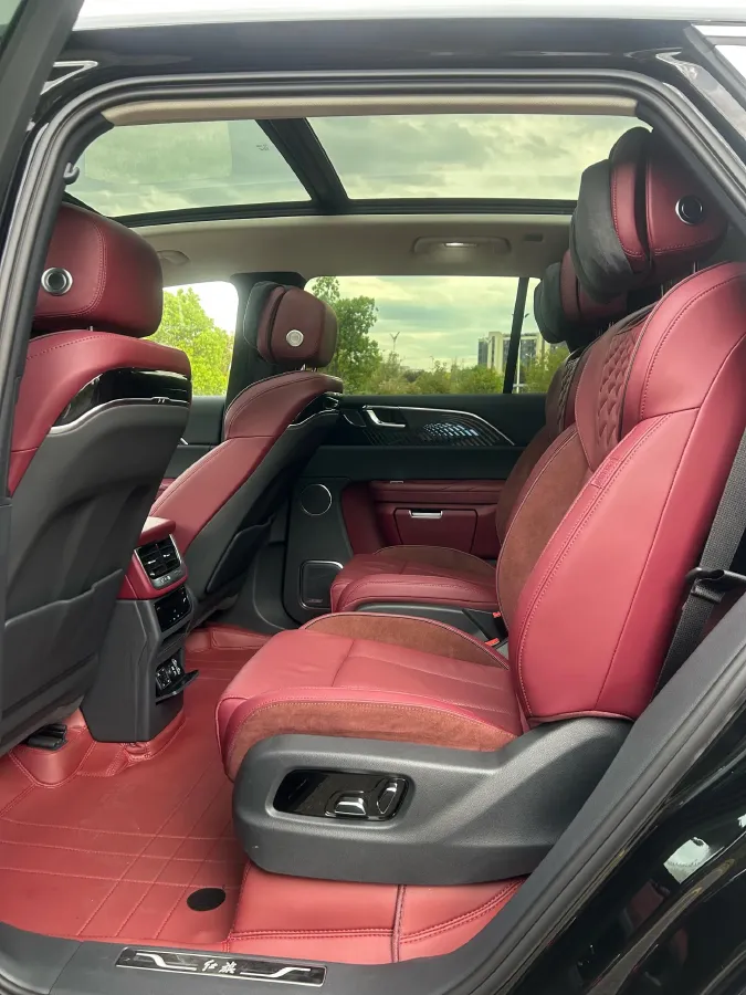 2021 HongQi E-HS9 BEV 84KWH,autocango,china used car exporter,china ev exporter,chinese used car exporter,chinese used ev exporter