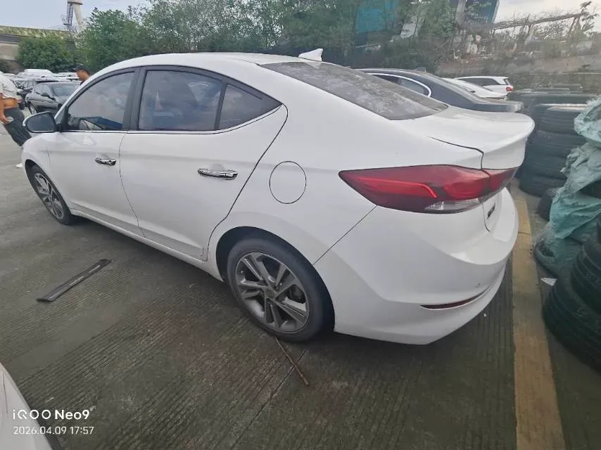 2016 Hyundai Elantra 1.6L 130HP L4 6AT,autocango,china used car exporter,china ev exporter,chinese used car exporter,chinese used ev exporter