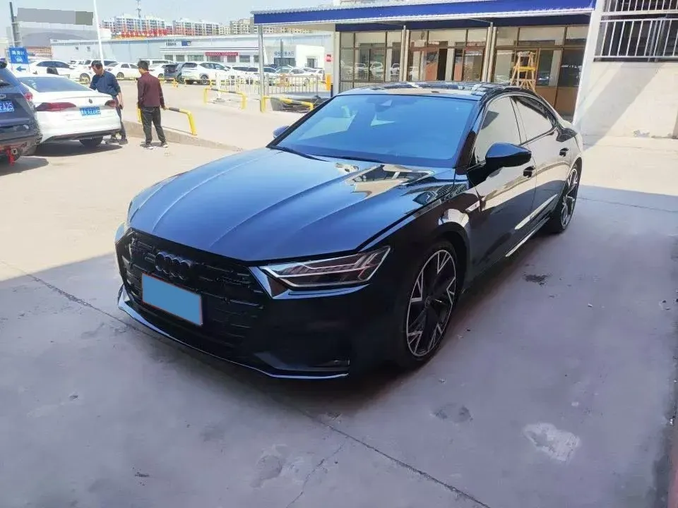 2023 Audi A7L 3.0T 340HP V6 7DCT,autocango,china used car exporter,china ev exporter,chinese used car exporter,chinese used ev exporter