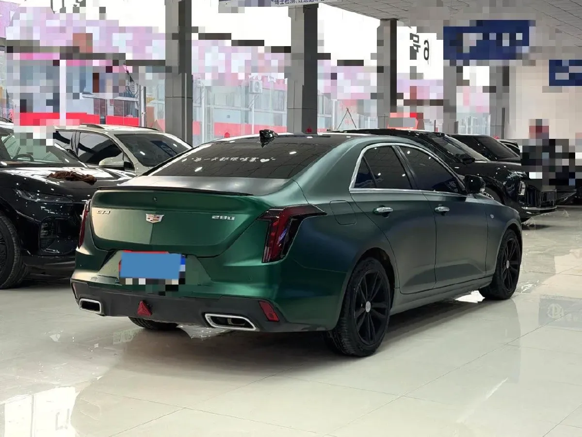 2021 Cadillac CT4 2.0T 237HP L4 8AT,autocango,china used car exporter,china ev exporter,chinese used car exporter,chinese used ev exporter