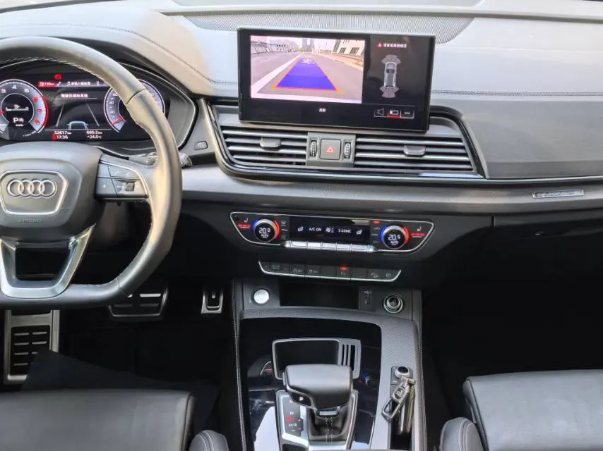 2023 Audi Q5L 2.0T 190HP L4 7DCT,autocango,china used car exporter,china ev exporter,chinese used car exporter,chinese used ev exporter