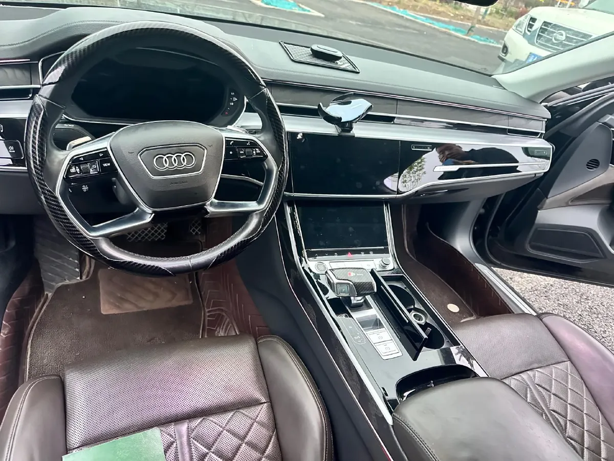 2021 Audi A8 3.0T 286HP V6 8AT,autocango,china used car exporter,china ev exporter,chinese used car exporter,chinese used ev exporter