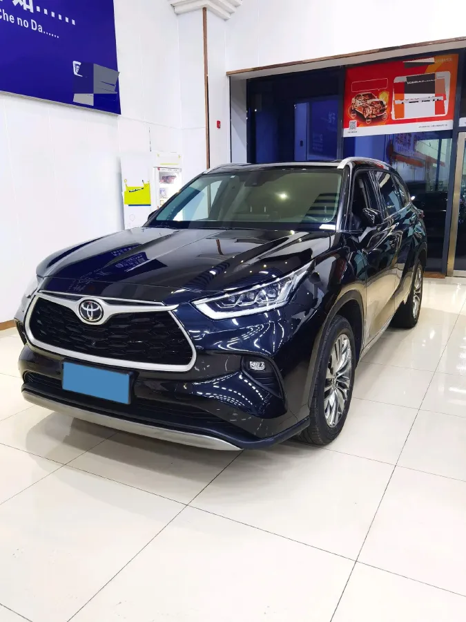 2022 Toyota Highlander 2.0T 248HP L4 8AT,autocango,china used car exporter,china ev exporter,chinese used car exporter,chinese used ev exporter