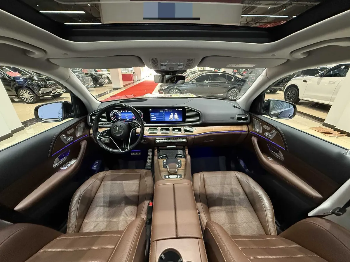 2024 Mercedes-Benz GLS Class 3.0T 380HP L6 9AT,autocango,china used car exporter,china ev exporter,chinese used car exporter,chinese used ev exporter