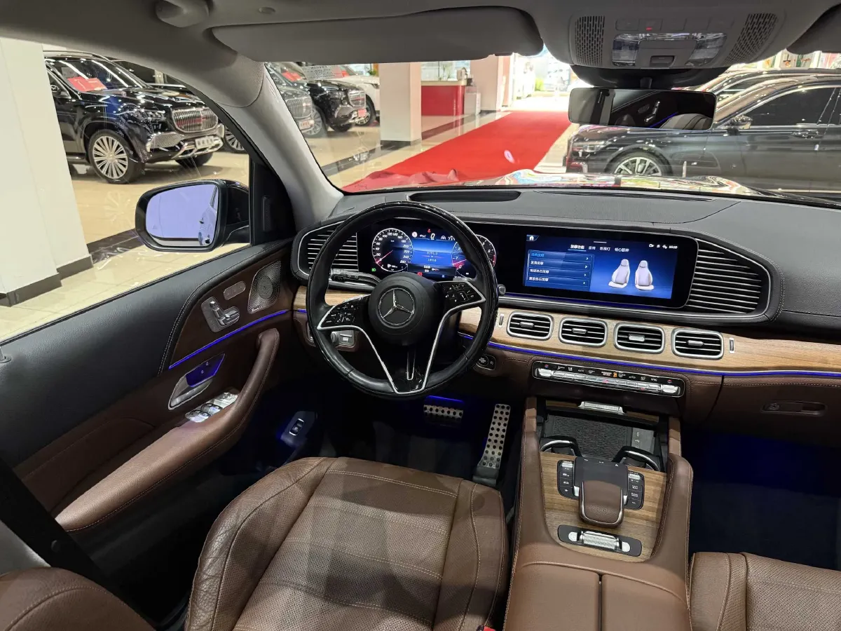 2024 Mercedes-Benz GLS Class 3.0T 380HP L6 9AT,autocango,china used car exporter,china ev exporter,chinese used car exporter,chinese used ev exporter