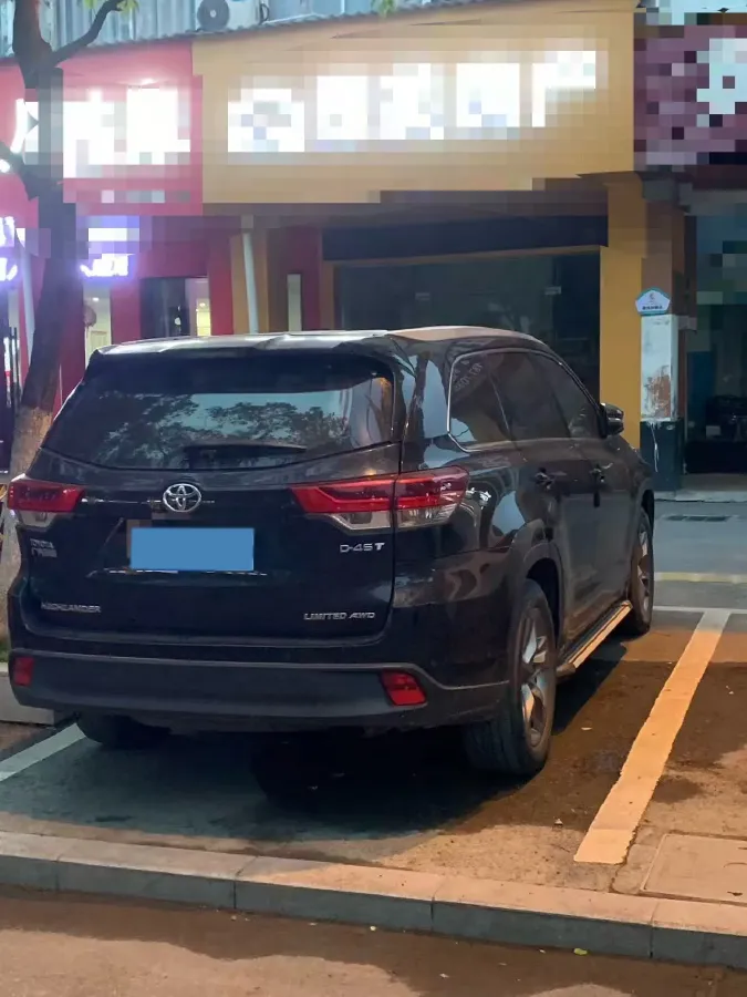 2018 Toyota Highlander 2.0T 220HP L4 6AT,autocango,china used car exporter,china ev exporter,chinese used car exporter,chinese used ev exporter